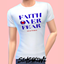 Faith Over Fear Men's Tee logo