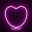 Heart Neon Lamp logo