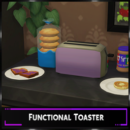 Functional Toaster by SrslySims | Chinese Translation - The Sims 4 ...