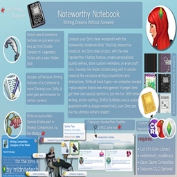 📋Noteworthy Notebook Mod By midnitetech | Traducido al Español por Tesswritess