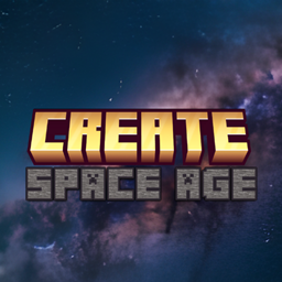 Create:Space Age logo