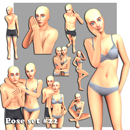 Pose set #22 project avatar