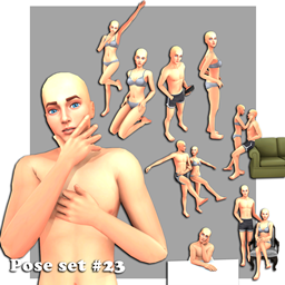 Pose set #23 project avatar