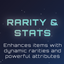 RARITY & STATS - Random Stats, Rarity, and Skills logo