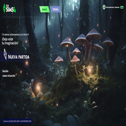 Main Menu Background Enchanted Forest 5 logo