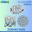 PISCESー Zodiac Rug by Warungable logo