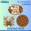 CANCER ー Zodiac Rug by Warungable