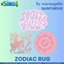 SAGITARIUS ー Zodiac Rug by Warungable logo