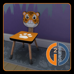 Animal Chairs Collection 4 (Tiger) by G2D Crew logo