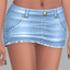 Oasis Denim Skirt logo