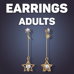 Atria Star Drop Earrings