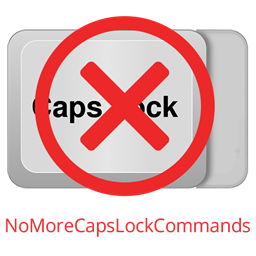 NMCLC (NoMoreCapsLockCommands) logo