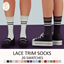 Lace Trim Socks logo