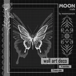 Black Butterfly wall art