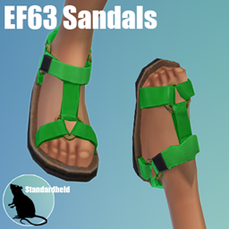 EF63 Sandals logo