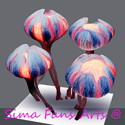 Alien Flowers by SimaFans