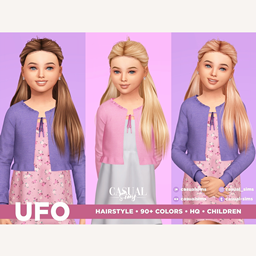 CasualSims - Ufo Hairstyle - Right - Children logo