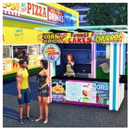 🍽️✨ Concession Stand: Personalized Carnival Meals (Part One, Part Two, and Part Three) by Insimnia Spanish Translation ES ✨🍽️