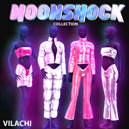 Vilachi Moonshock clothing collection logo