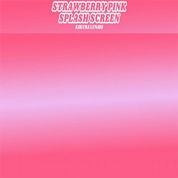 Strawberry Pink Splash Screen logo