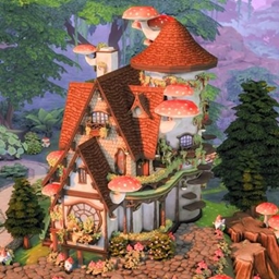 Mushroom Fairy Cottage 🍄