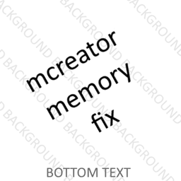 MCreatorMemFix logo