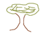 Create Mechanical botany sapling logo