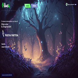 Main Menu Background Enchanted Forest 11 logo