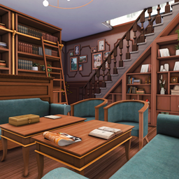 French Country Home Library - The Sims 4 Rooms / Lots - CurseForge