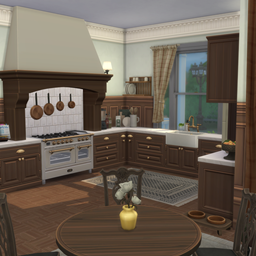 Cozy Traditional Kitchen & Dining
