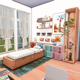 Suburban Modern Teen Bedroom