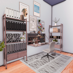 Suburban Modern Home Office