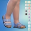 Muted Mini's: Sandals | 15 Soft Swatches - Maxis Match | Base Game Compatible | Toddler Shoes logo