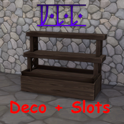 Medieval - Historical - Shelf with Slots 01 logo