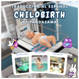 🍼✨ Childbirth Mod - Family Expansion By PandaSama | Spanish Translation By Dareksimmer logo