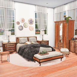 Suburban Modern Primary Bedroom