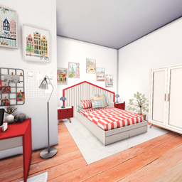 Suburban Modern Juvenile Bedroom