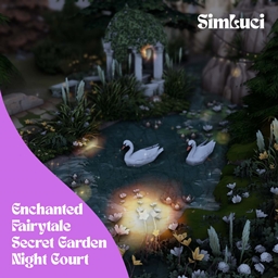 Rhysand’s Enchanted Secret Garden | Night Court | ACOTAR Sims 4 Build (No CC) logo