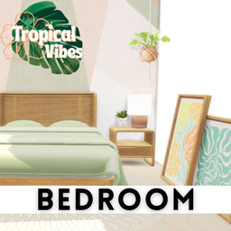 Tropical Vibes - Bedroom