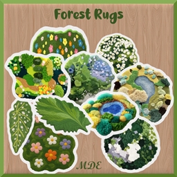 Tufted Forest Rugs - Files - The Sims 4 Build / Buy - CurseForge
