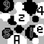 HD B&W Font logo