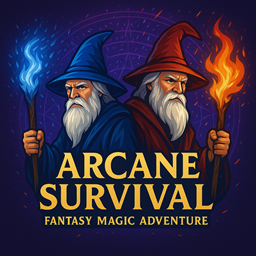 Arcane Survival: Fantasy Magic Adventure logo