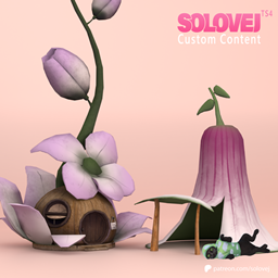 Flower Canopy and Big Fairy House logo