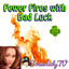 Fewer Fires with Bad Luck logo