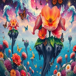 Loading Screen: Bloomtrance Isles logo