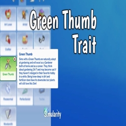 Simularity Green Thumb Trait / translation spanish by Monisims