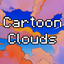 Cartoon Clouds - Custom Sky logo