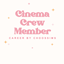 Cinema Crew Member Career♡ logo