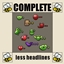 COMPLETE Less Headlines logo