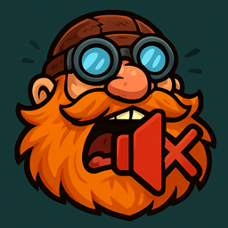 Mute Repetitive Brann logo